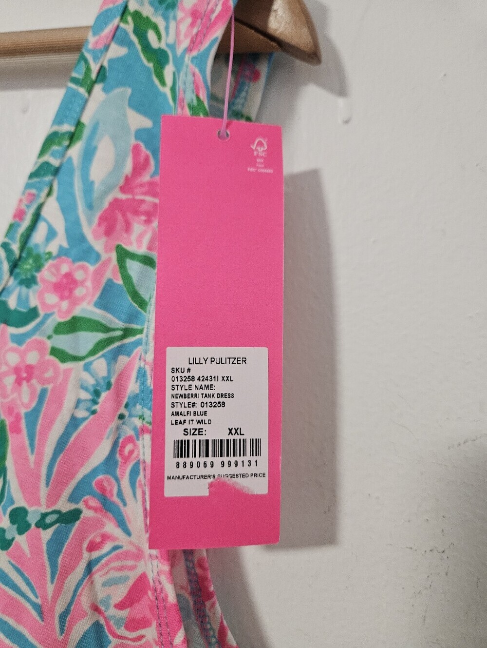 NWT Lilly Pulitzer Newberri Tank Dress - Picture 3 of 7
